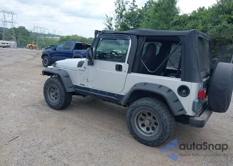 2004 Jeep Wrangler Sport from USA, damaged, VIN 1J4FA49S44P768204